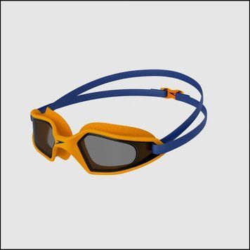 Очки для плавания Speedo HYDROPULSE GOG JU синий, оранжевый Дит OSFM 8-12270D659 (Оригинал) 8-12270D659 фото