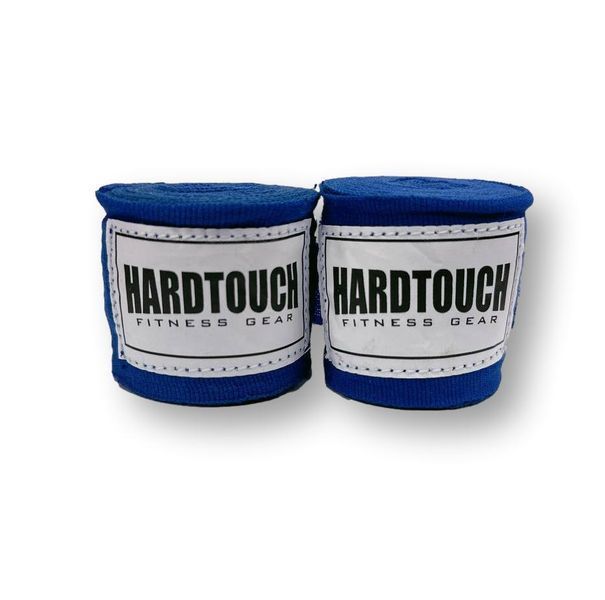 Бинты боксерские Hardtouch хлопок-эланстан 2.7м Черный HT-CTE-2.7 фото