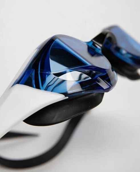 Окуляри для плавання Arena COBRA EDGE SWIPE MIRROR біло-чорний унісекс OSFM 006871-140 (Оригінал) 006871-140 фото