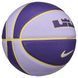 Мяч баскетбольный Nike ALL COURT 8P 2.0 L JAMES DEFLATED violet размер 7 (Оригинал) N.100.4368.509.07 N.100.4368.509.07 фото 2