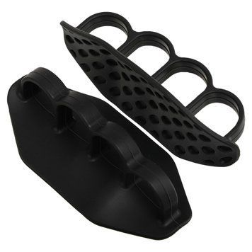 Накладки на ладони грипсы Gym Grips Gloves силиконовые 2 шт черный TA-6742 TA-6742 фото