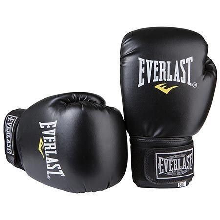 Рукавички боксерські EVL 12oz чорний DX-380-12BK DX-380-12BK фото