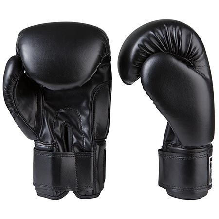 Рукавички боксерські EVL 12oz чорний DX-380-12BK DX-380-12BK фото