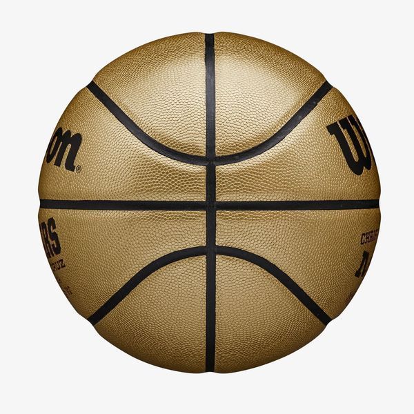 Баскетбольный мяч Wilson Gold Comp для игры в зале, размер 7, золотой, композитная кожа, WTB1350XB07 (Оригинал) WTB1350XB07 фото