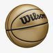 Баскетбольный мяч Wilson Gold Comp для игры в зале, размер 7, золотой, композитная кожа, WTB1350XB07 (Оригинал) WTB1350XB07 фото 2