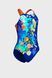 Купальник для плавания Arena PAINTING SWIMSUIT V BACK детский, синий с цветным принтом 010744-830 164 см 010744-830 фото 7