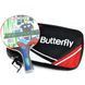 Ракетка для настільного тенісу BUTTERFLY ADDOY SERIES у чохлі Butterfly-addoy фото 2
