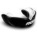 Капа RDX MOUTH GUARD JUNIOR Чёрно-Белый GGS-3WJ (Оригинал) GGS-3WJ фото 1