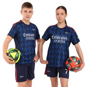 Футбольна форма дитяча ARSENAL темно-синя CO-7350 22 CO-7350 фото