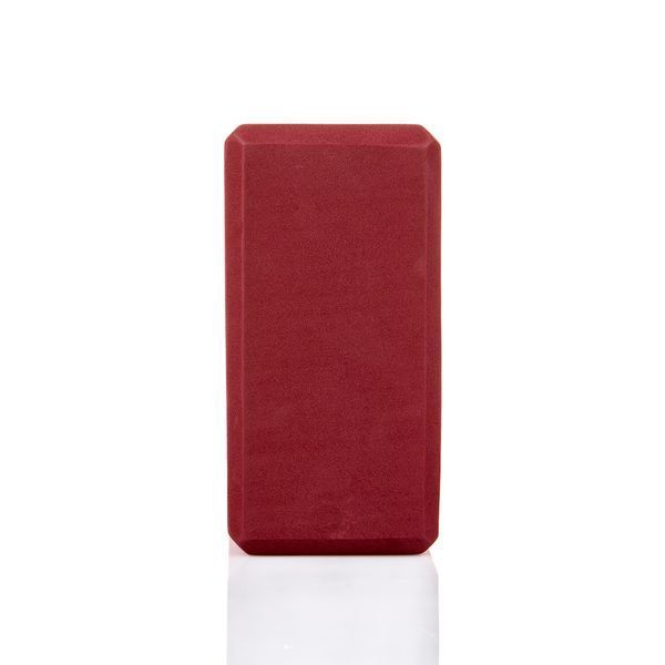 Блок для йоги Gemini Eva Pro 180грам 23х15х7, 5см (Бордовый) Burgundy GBK-1010 GBK-1010 фото
