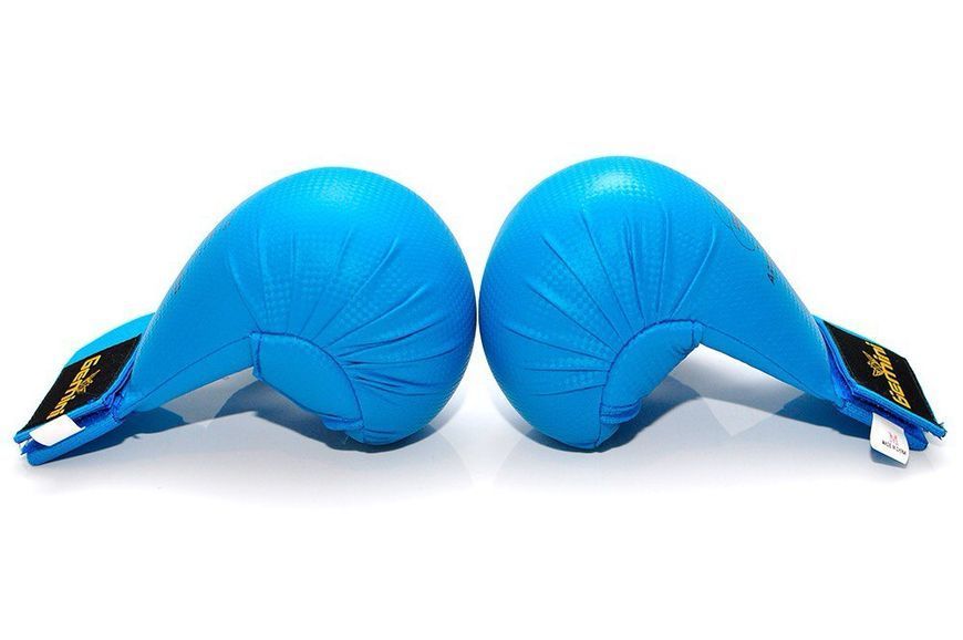 Рукавички-накладки для карате Gemini GK-1601-BL, сині XS GK-1601-BL фото