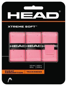 Намотки HEAD Xtremesoft Grip Overwrap 285-104 pink (3шт.) (Оригинал) 285-104 pink фото