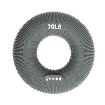 Эспандер кистевой кольцо силикон Gemini GI-3992-70LB нагрузка 31кг серый GI-3992-70LB  фото