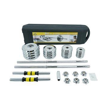 Комплект штанга та гантелі Gemini Sport 50кг GA-8010-50 GA-8010-50 фото