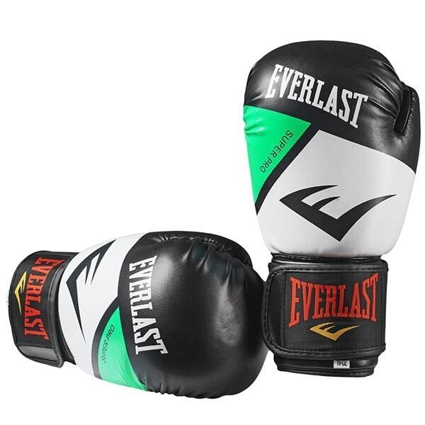 Боксерські рукавички Everlast 12oz Чорні EV-12BK EV-12BK фото