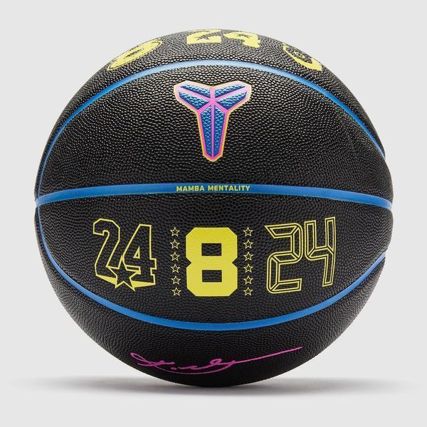 Баскетбольний м'яч Nike ALL COURT K BRYANT ASG 2026 ЧОРНИЙ/СИНІЙ/РОЖЕВИЙ розмір 7 N.101.5091.058.07 (Оригінал) N.101.5091.058.07 фото