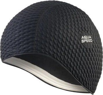 Шапка для плавания Aqua Speed ​​BOMBASTIC JUNIOR 9881 черный Дет OSFM 290-07 (Оригинал) 290-07 фото