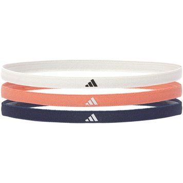 Пов'язки на голову Adidas Hairbands 3 шт білий, чорний, кораловий Уні One Size ADAC-16204 (Оригінал) ADAC-16204 фото