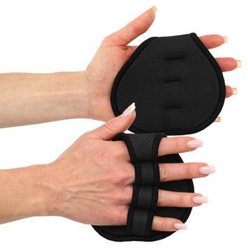 Накладки атлетические нескользящие Грипад GRIPAD WorkOut HAND PROTECTION EZOUS черный D-01 D-01 фото