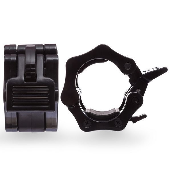 Замки швидкознімні для грифа Lock-Jaw, 2 шт., діаметр 50 мм, чорні, CL-33-50 CL-33-50 фото