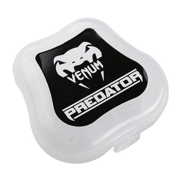Капа одностороння боксерська VENUM PREDATOR HC-035 Чорний/Білий HC-035 фото