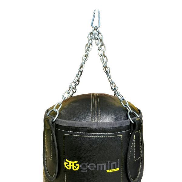 Мішок боксерський Gemini класичний еко-шкіра 1,2м з ланцюгом GBEK-1.2 GBEK-1.2 фото