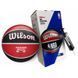 М'яч баскетбольний в подарунковій коробці + насос Wilson NBA TEAM TRIBUTE BSKT CHI BULLS S розмір 7 WZ4021501XP (Оригінал) WZ4021501XP фото 1