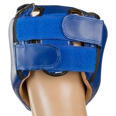 Шолом боксерський EVL відкритий EVF-450BL Синій M EVF-450BL фото