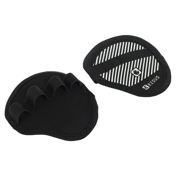 Накладки атлетические нескользящие Грипад GRIPAD WorkOut ROUND HAND PROTECTION EZOUS черный D-02 D-02 фото