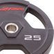 Диски для штанги поліуретанові LIFE FITNESS GC-80154-25 51мм 25кг чорний GC-80154-25 фото 2