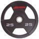 Диски для штанги поліуретанові LIFE FITNESS GC-80154-25 51мм 25кг чорний GC-80154-25 фото 3