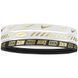 Пов'язки на голову Nike Mixed Width Headbands 3PK METALLIC білий, чорний унісекс One Size N.100.4527.112.OS (Оригінал)
