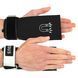 Накладки для подтягивания и тяги HAND GRIPS STRONG FRICTION EZOUS 2шт черный-белый D-12 D-12 фото 1