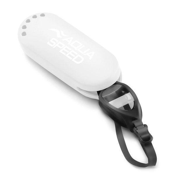 Чохол для окулярів Aqua Speed Silicone Goggle Case OFSM білий універсальний 633-05 633-05 фото