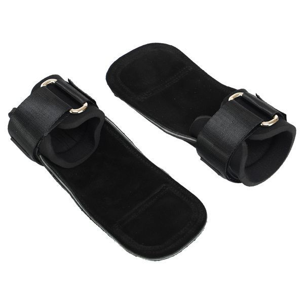 Накладки для подтягивания и тяги HAND GRIP THICKER LAYERS EZOUS 2шт черный D-17 D-17 фото