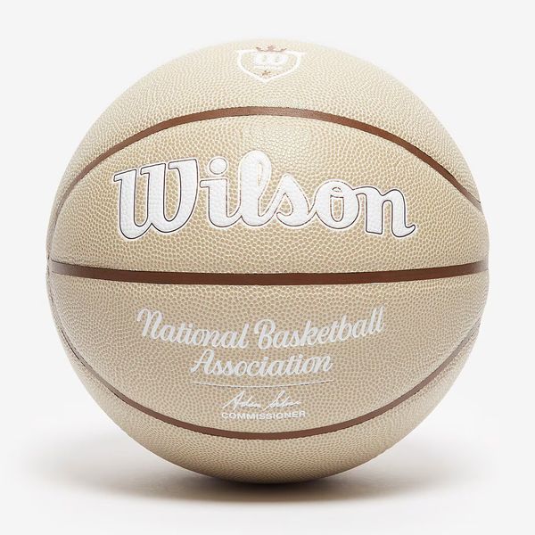 М'яч баскетбольний Wilson NBA FORGE PLUS HERITAGE BSKT Tan розмір 7 WZ2008801XB7 (Оригінал) WZ2008801XB7 фото