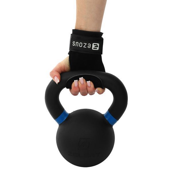 Накладки для подтягивания и тяги HAND GRIP THICKER LAYERS EZOUS 2шт черный D-17 D-17 фото