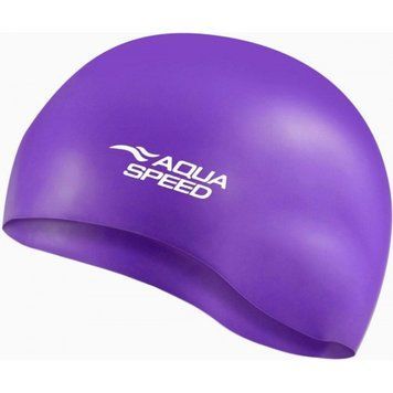 Шапка для плавання Aqua Speed ​​MONO 6193 Фіолетовий Уні OSFM (Оригінал) 111-09 111-09 фото