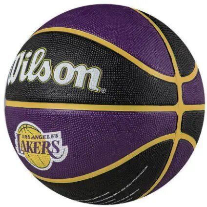 М'яч баскетбольний Wilson NBA Team Tribute Los Angeles Lakers 295 Size 7 WTB1300XBLAL (Оригінал) WTB1300XBLAL фото