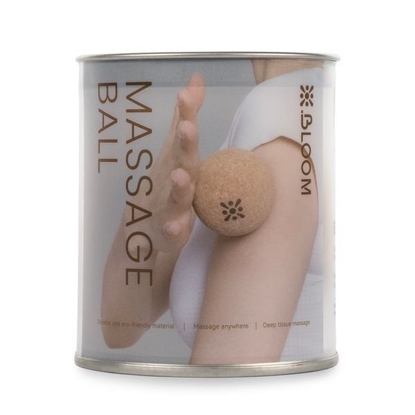 Мяч массажный пробковый для МФР BLOOM MASSAGE BALL 8см LB-7127-M LB-7127-M фото