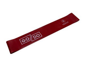 Резина для ног GoDo номер 4 красный GD-09R 15кг GD-09R фото