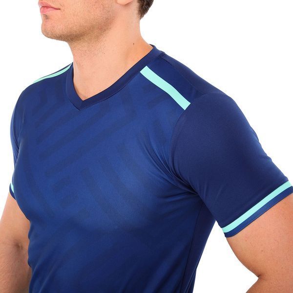 Форма футбольна комплект LIDONG Бірюзово-чорний 4XS-2XL D-8853-1 4XS D-8853-1 фото