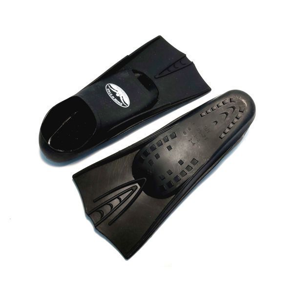 Ласты для плавания короткие силиконовые 36-38 черные GF-2737-36-38BK GF-2737-36-38BK фото