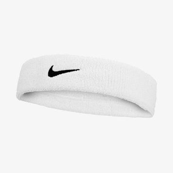 Пов'язка на голову Nike SWOOSH CLASSIC HEADBAND біла N.101.2407.101.OS (Оригінал) N.101.2407.101.OS фото