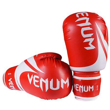 Перчатки боксерские Venum 8oz красный 2145-8R 2145-8R фото