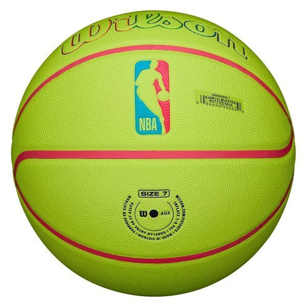 М'яч баскетбольний Wilson NBA TEAM NEON BSKT CHI BULLS розмір 7 WZ4037402XB7 (Оригінал) WZ4037402XB7 фото