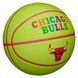М'яч баскетбольний Wilson NBA TEAM NEON BSKT CHI BULLS розмір 7 WZ4037402XB7 (Оригінал) WZ4037402XB7 фото 2