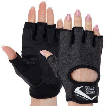 Перчатки для фитнеса и тренировок HARD TOUCH FG-003 XS FG-003-BK фото