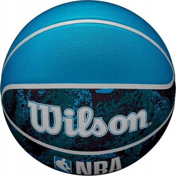 М'яч баскетбольний Wilson NBA DRV PLUS VIBE BSKT Black/Blue size 6 WZ3012602XB6 (Оригінал) WZ3012602XB6 фото