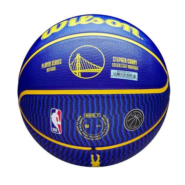 М'яч баскетбольний NBA PLAYER ICON OUTDOOR BSKT CURRY розмір 7 WZ4006101XB7 (Оригінал) WZ4006101XB7 фото
